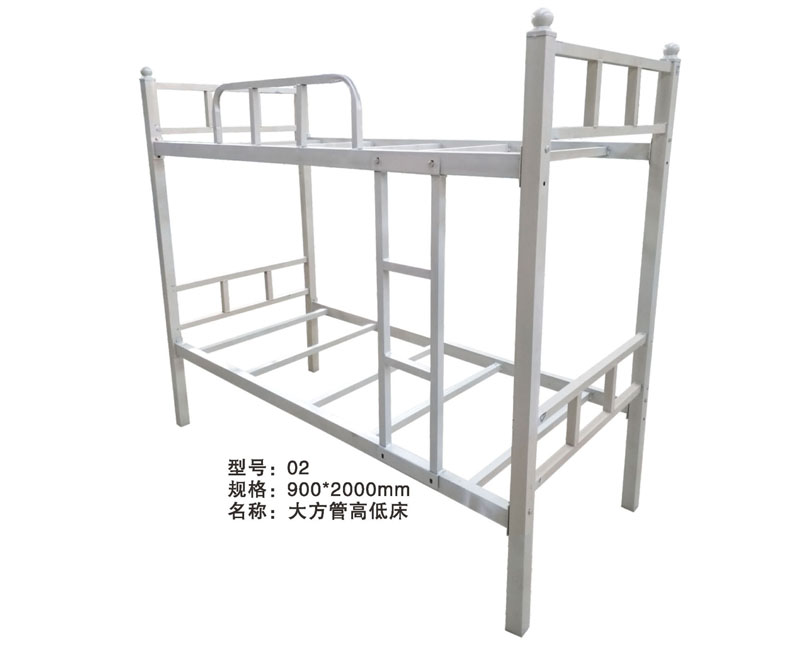型號：02 大方管高低床 規(guī)格：900x2000mm